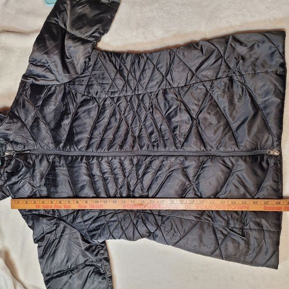 NORTH FACE Women's large Aconcagua Parka II Goose Down Hooded Jacket - Picture 5 of 10